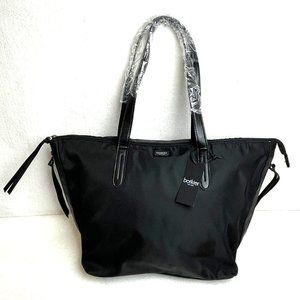 Botkier black nylon tote carry all NWOT